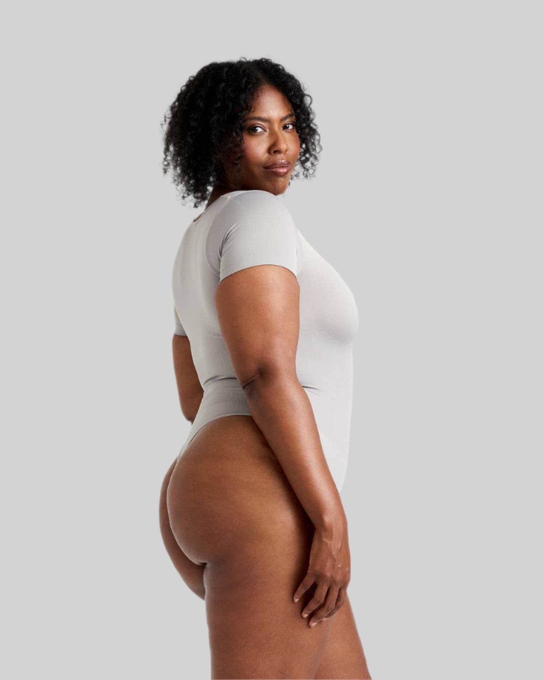 Lissée | Body Coton Sculptant Manches Courtes
