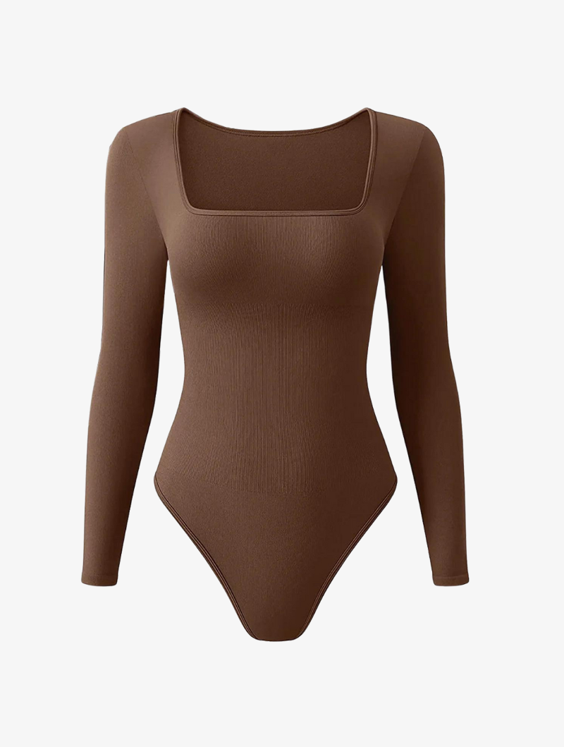 Body Gainant Sculptant Manches Longues