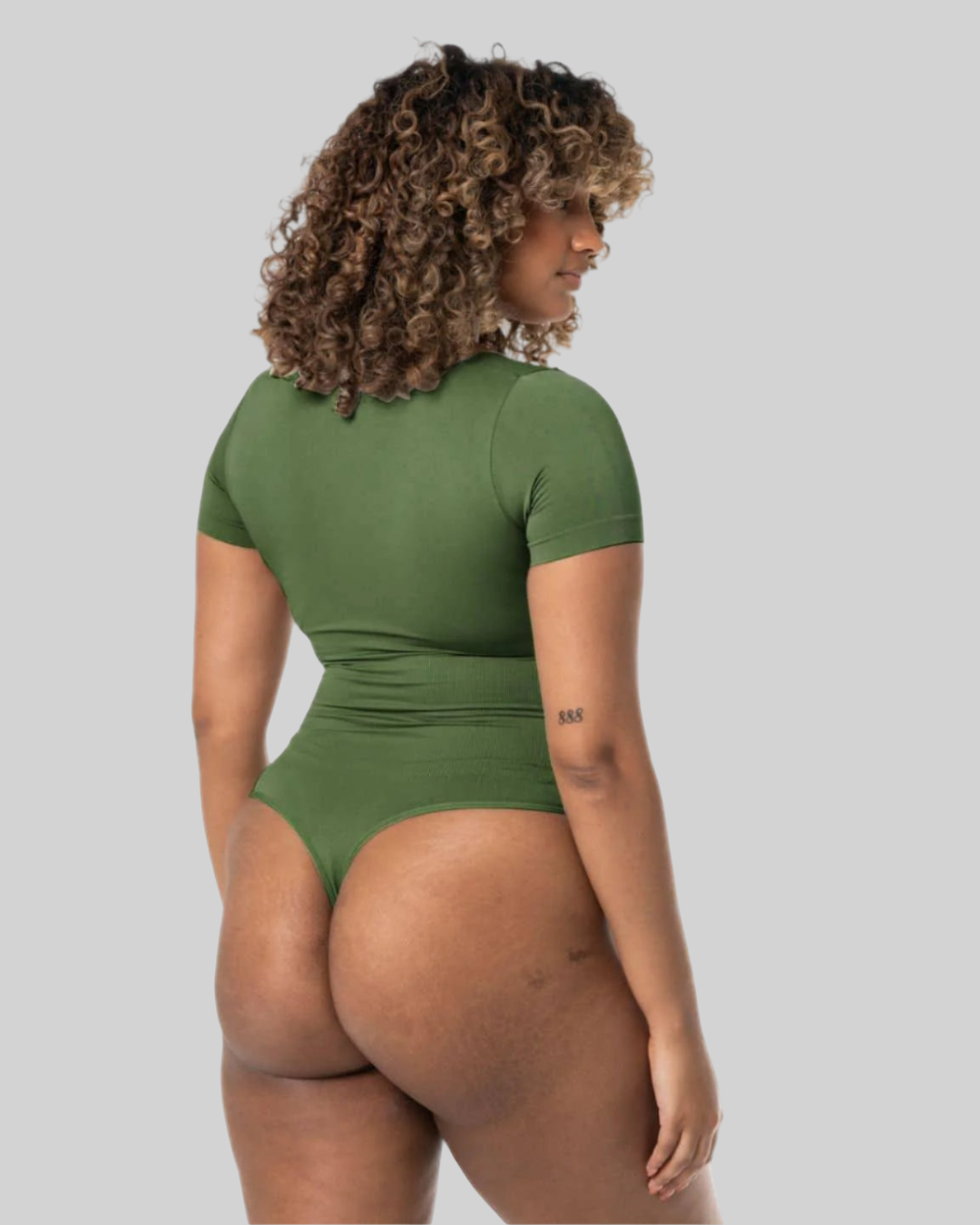 Lissée | Body Coton Sculptant Manches Courtes