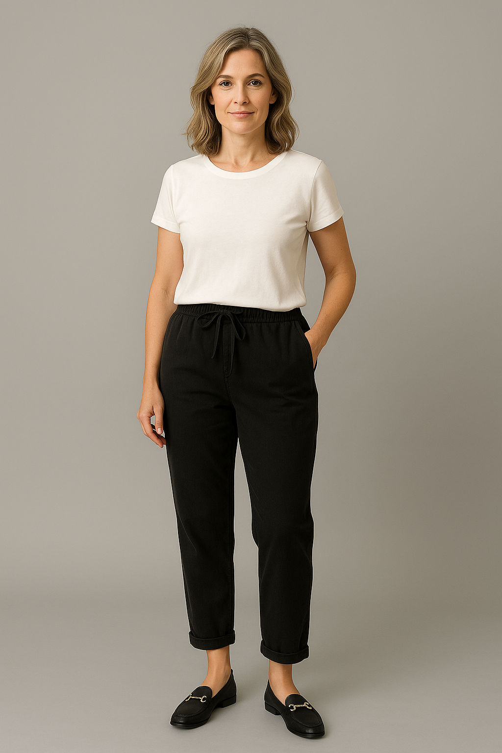 Nives | Pantalon élégant et léger