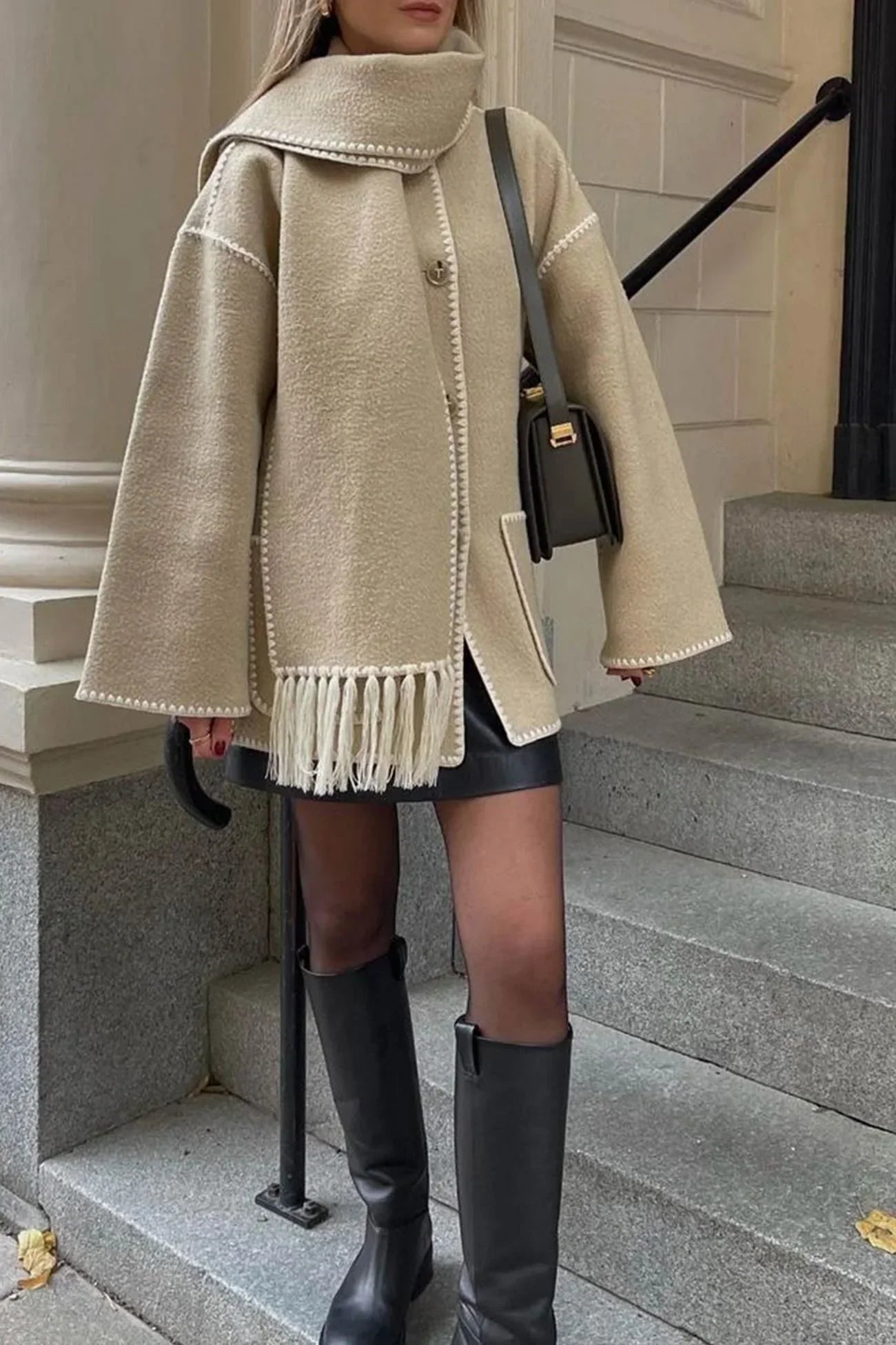 Lavital™ | Manteau Écharpe