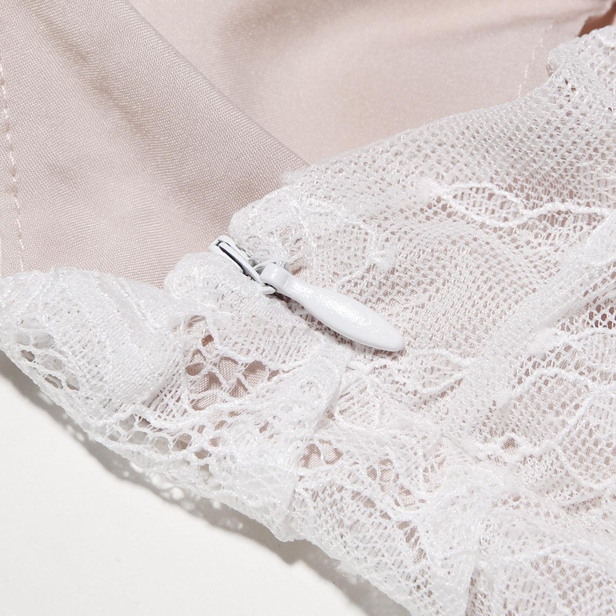 CELESTE - Robe maxi en dentelle