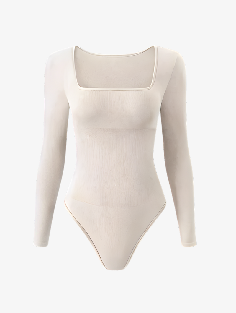 Body Gainant Sculptant Manches Longues