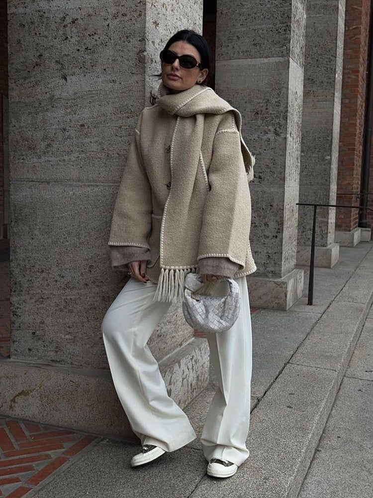 Lavital™ | Manteau Écharpe