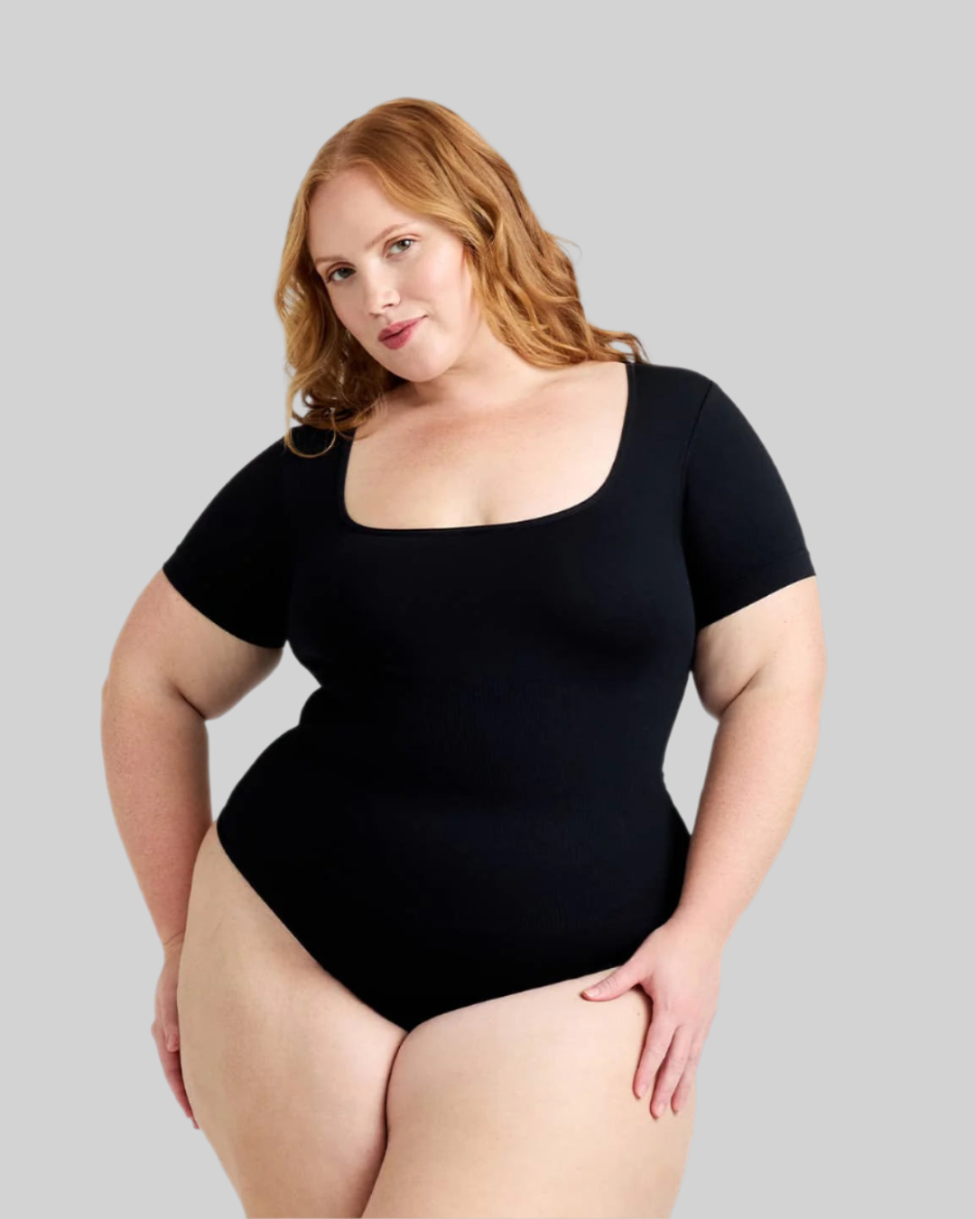 Lissée | Body Coton Sculptant Manches Courtes