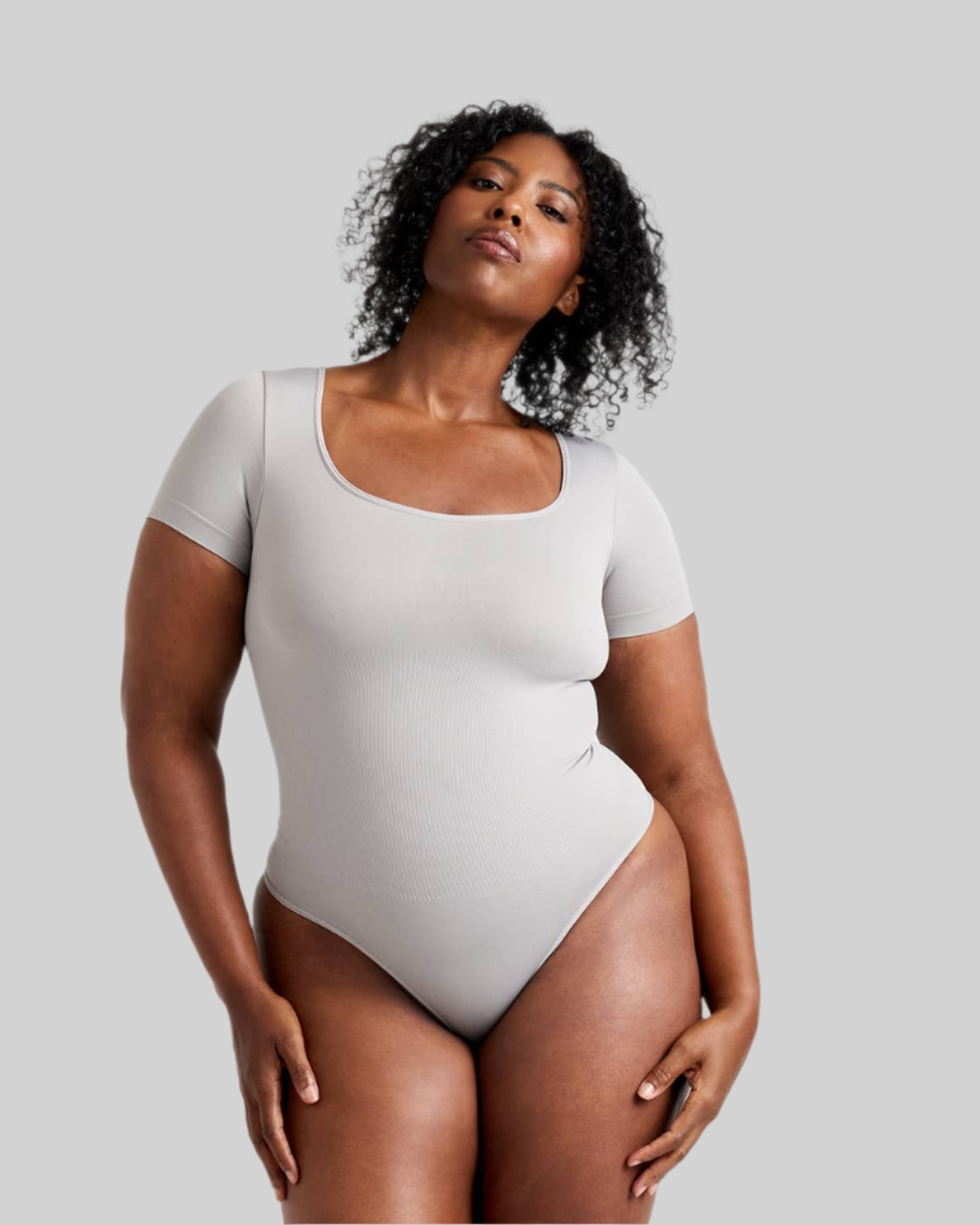 Lissée | Body Coton Sculptant Manches Courtes