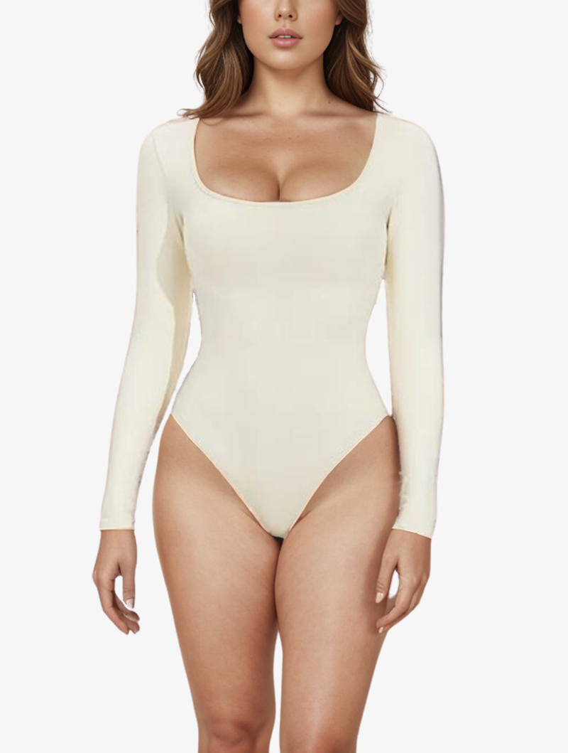 Body Gainant Sculptant Manches Longues
