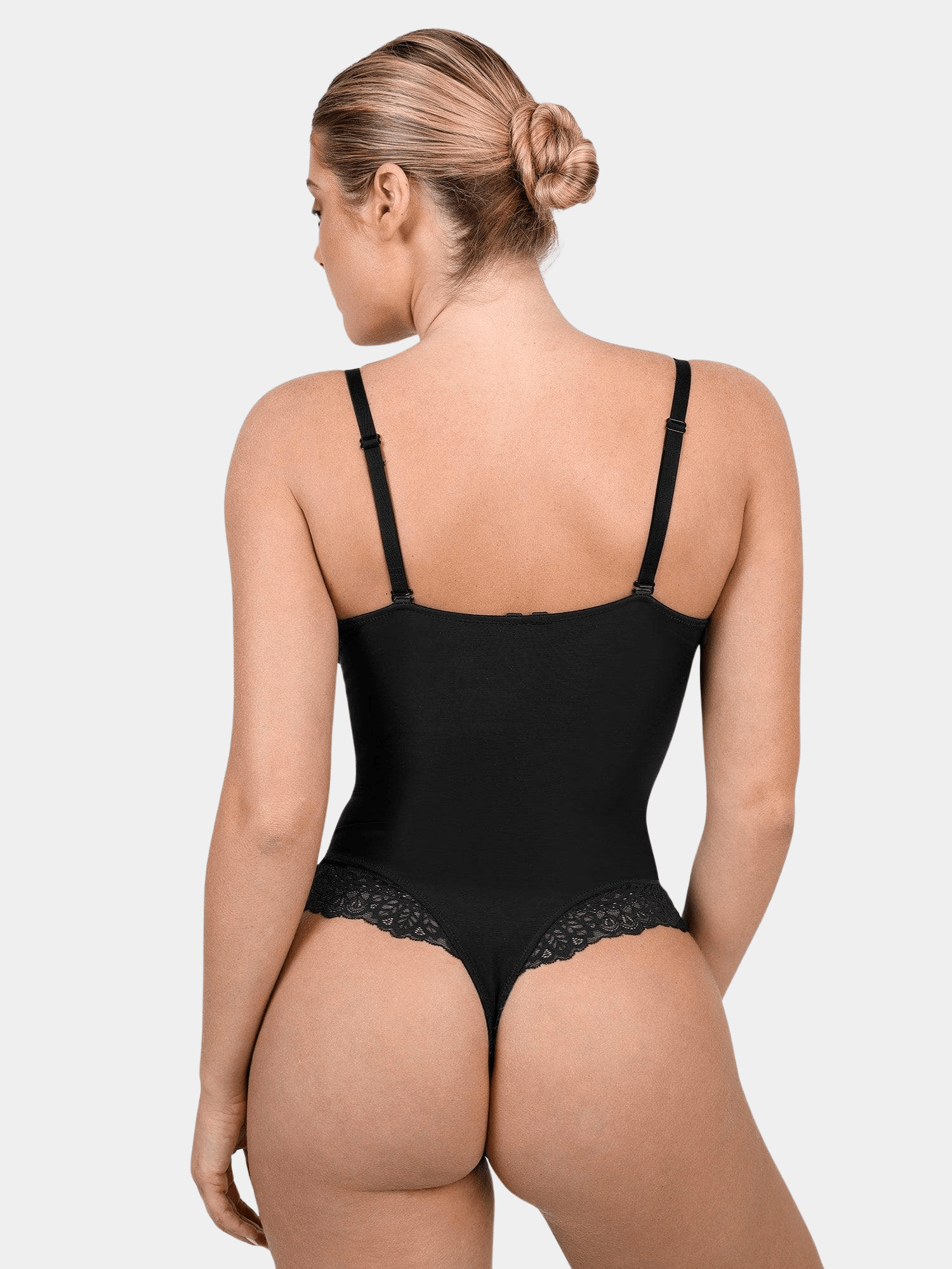 Body Gainant Sculptant à Dentelle