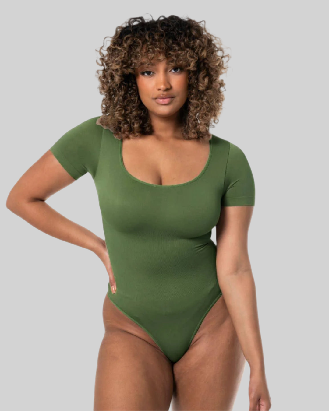 Lissée | Body Coton Sculptant Manches Courtes
