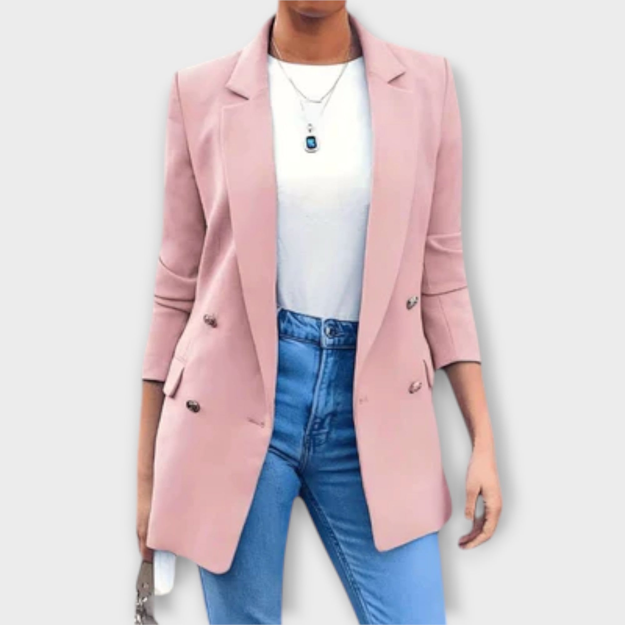 Lavital™ | Blazer Long Structuré