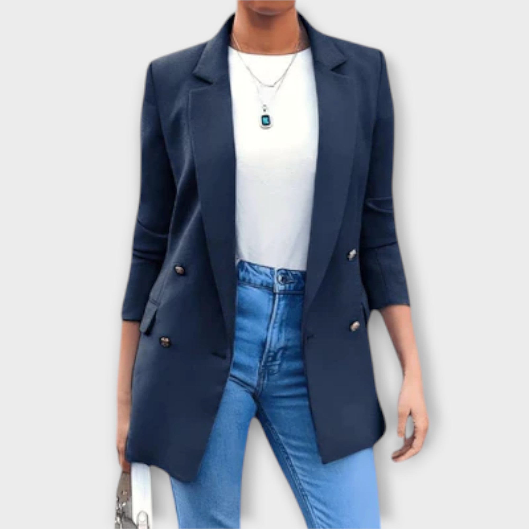 Lavital™ | Blazer Long Structuré