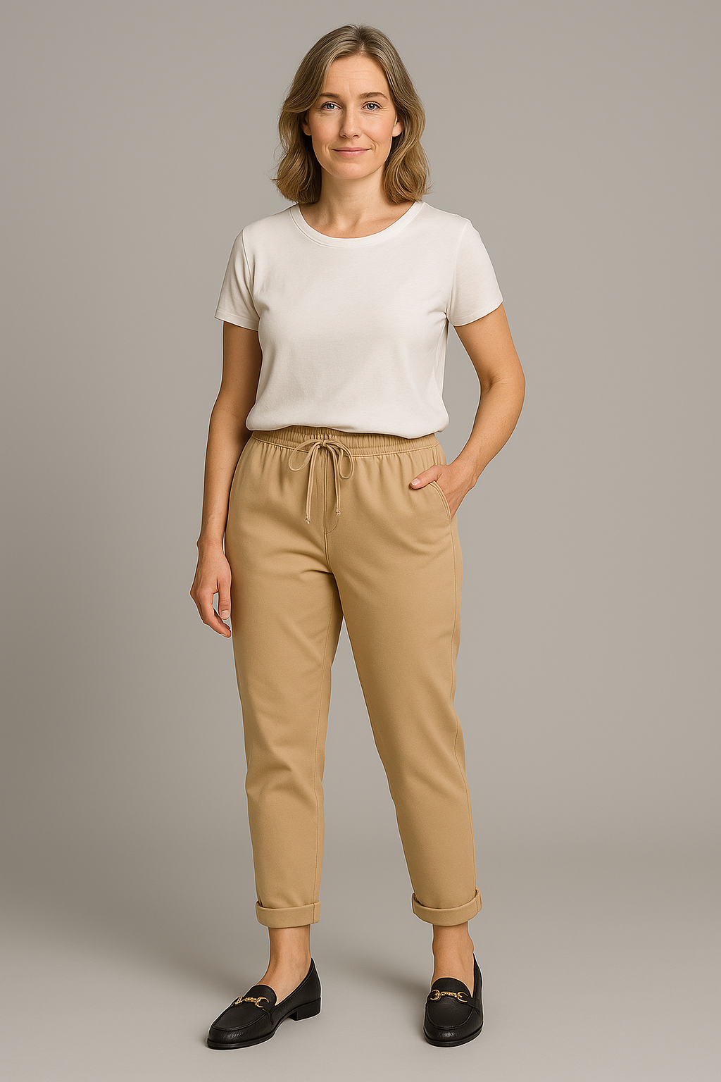 Nives | Pantalon élégant et léger