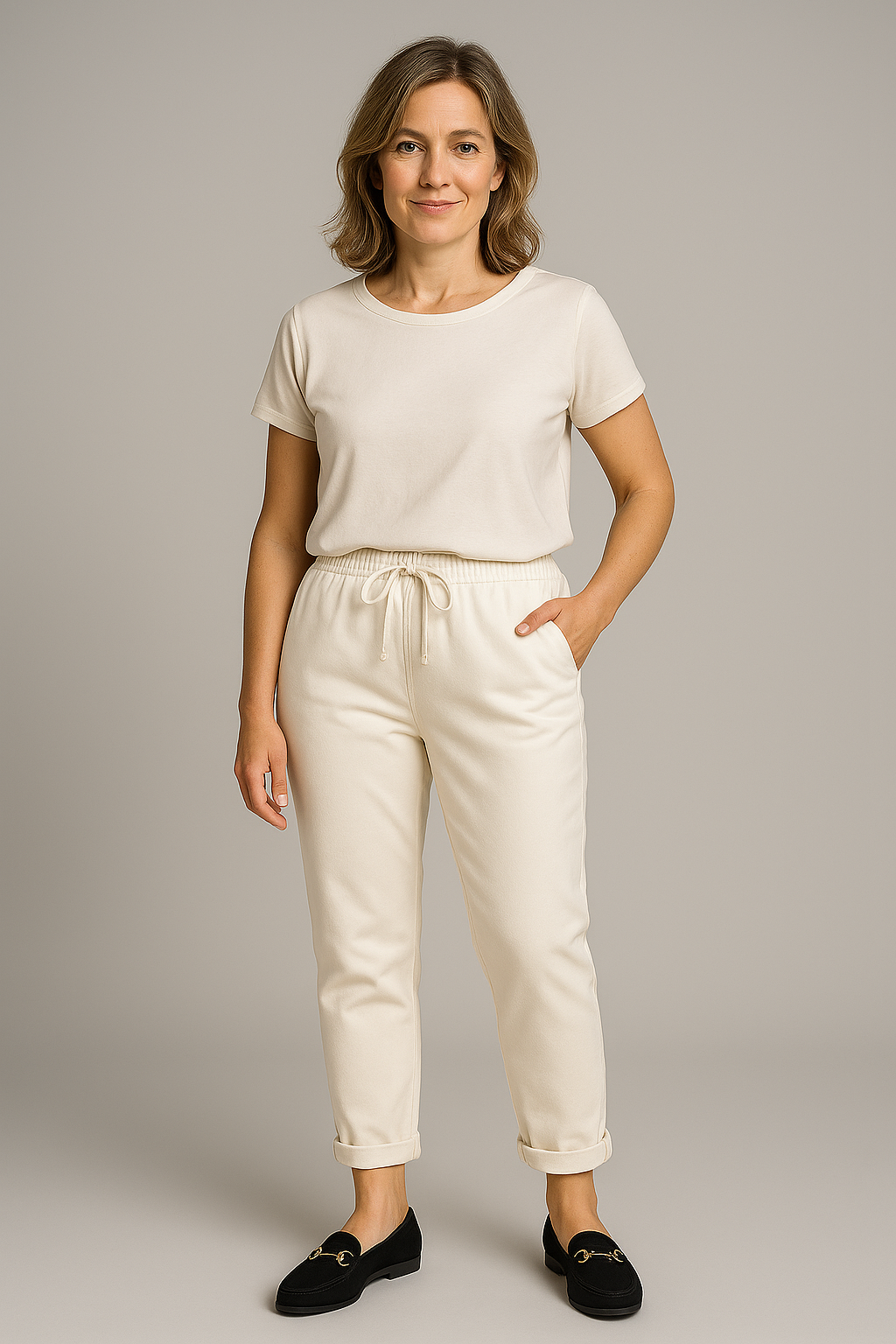 Nives | Pantalon élégant et léger