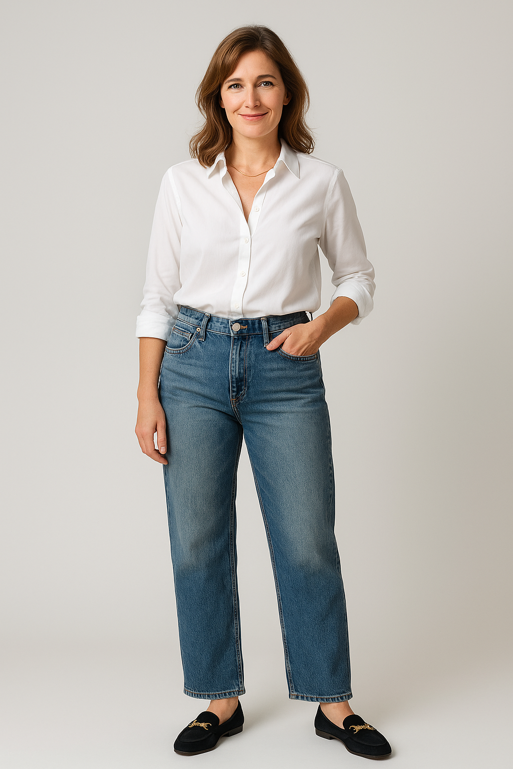 Lavital™ | Jean Large Effet Usé