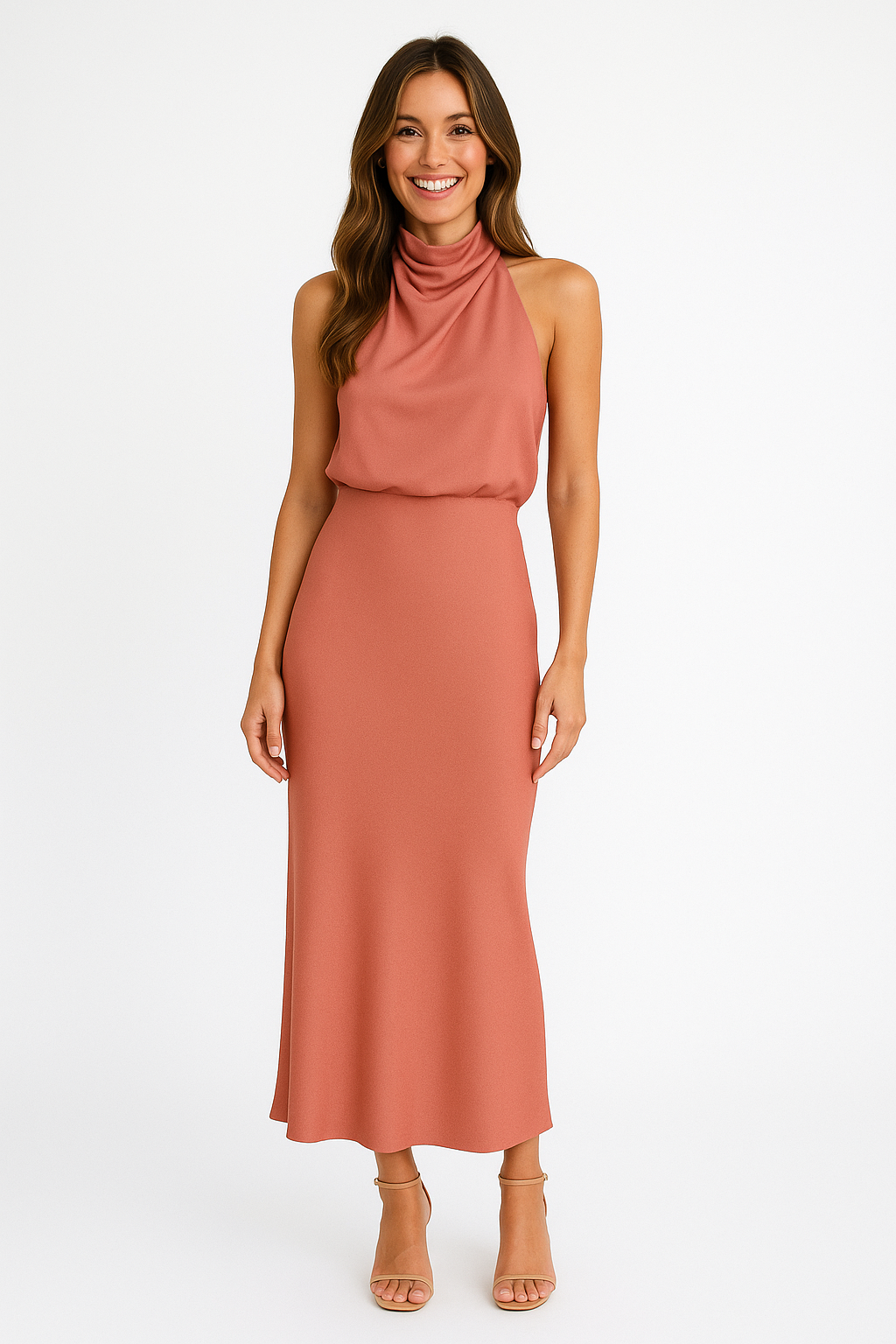Benthe - Robe Midi Off-Shoulder