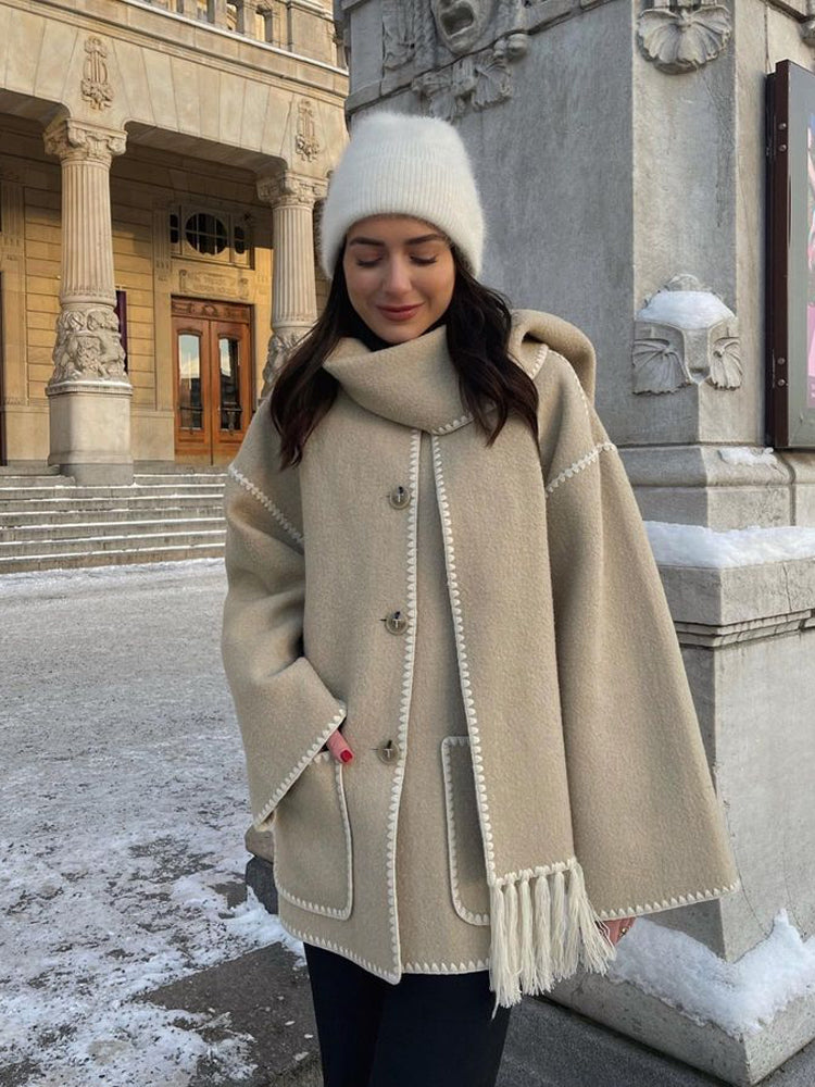 Lavital™ | Manteau Écharpe