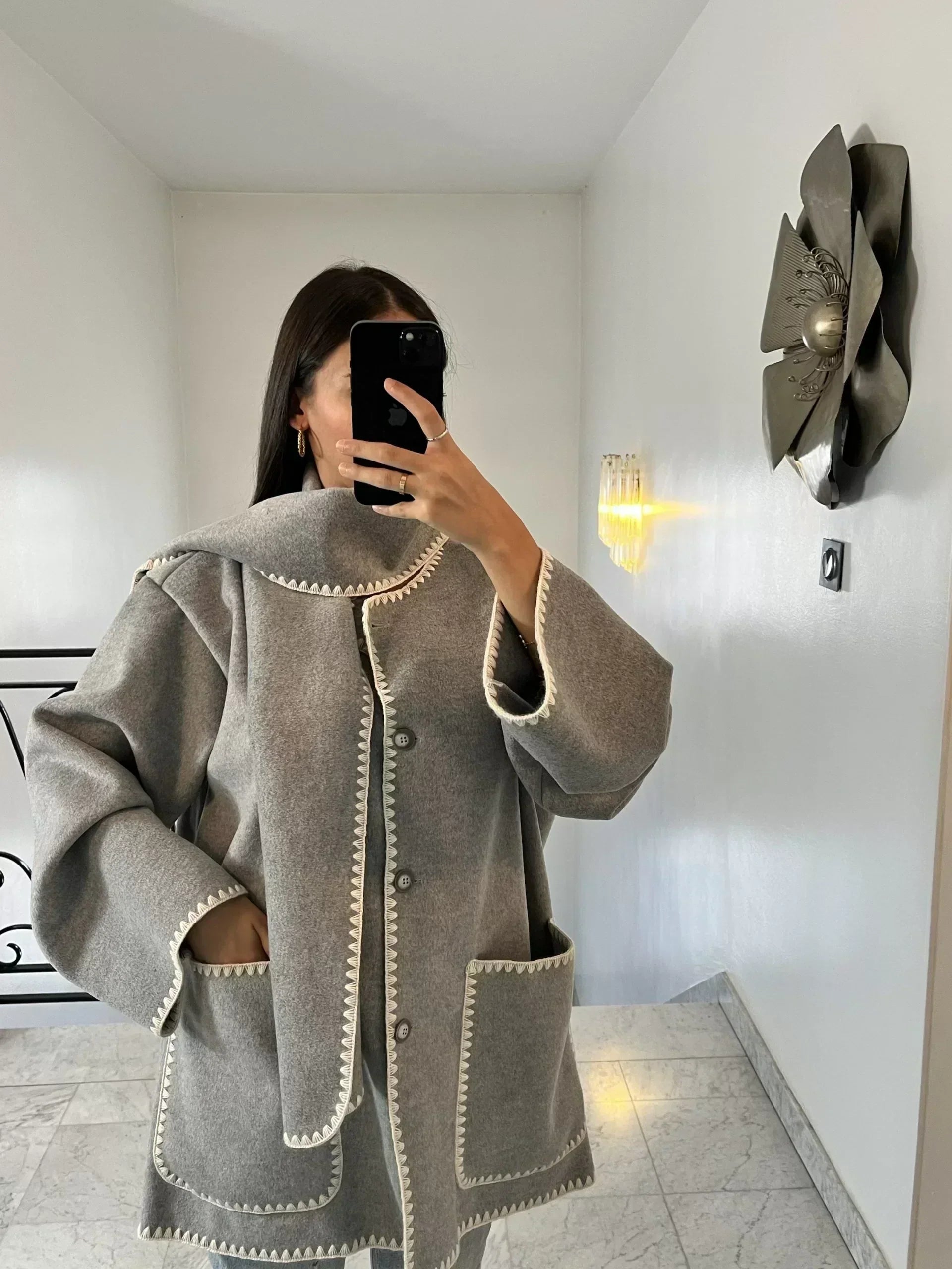 Lavital™ | Manteau Écharpe